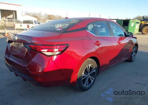 2022 Nissan Sentra Sv Xtronic Cvt z USA, uszkodzony, nr VIN 3N1AB8CV3NY229695